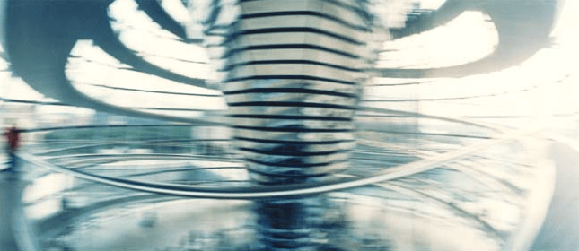 © Gudrun Kemsa - Moving Images - Reichstag 2, 2001, Color Print, 84 x 198 cm 