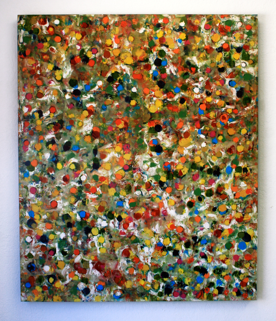 ©Michael Burges, CESM Painting, Oil on Wood, 180x150cm