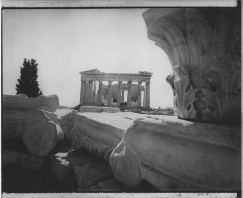 From 'Landscapes - Acropolis, Greece' Series, 1971, Silver Gelatin Print, 16x12"