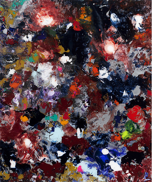 ©Michael Burges Reverse Glass Painting, Acrylic, Plexi , Aluminum, 70.9x59"