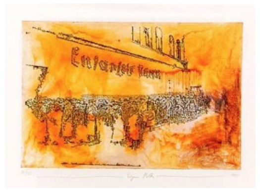 SIGMAR POLKE - Degenerate Art Sigmar Polke: Entartete Kunst (1995 ) Offsetlithography ( multi colored) on Hahnemühle - Büttenkarton Size 50 x 66,5 auf 59,4 x 84 cm ED : 35 + X numbered, signed and dated , someA.P. Versions signed , dated and titled (Work from Portfolio " Remembering / ERINNERN 1945 - 1995 ") 