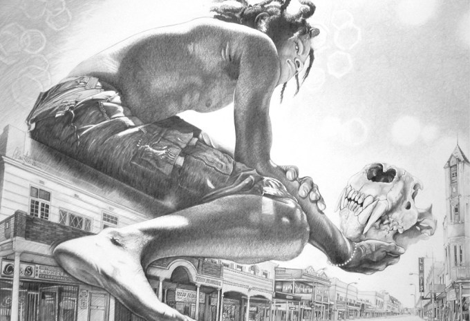 © Claus-Steffen Braun - 'Lion Skull'from Cape Town Series